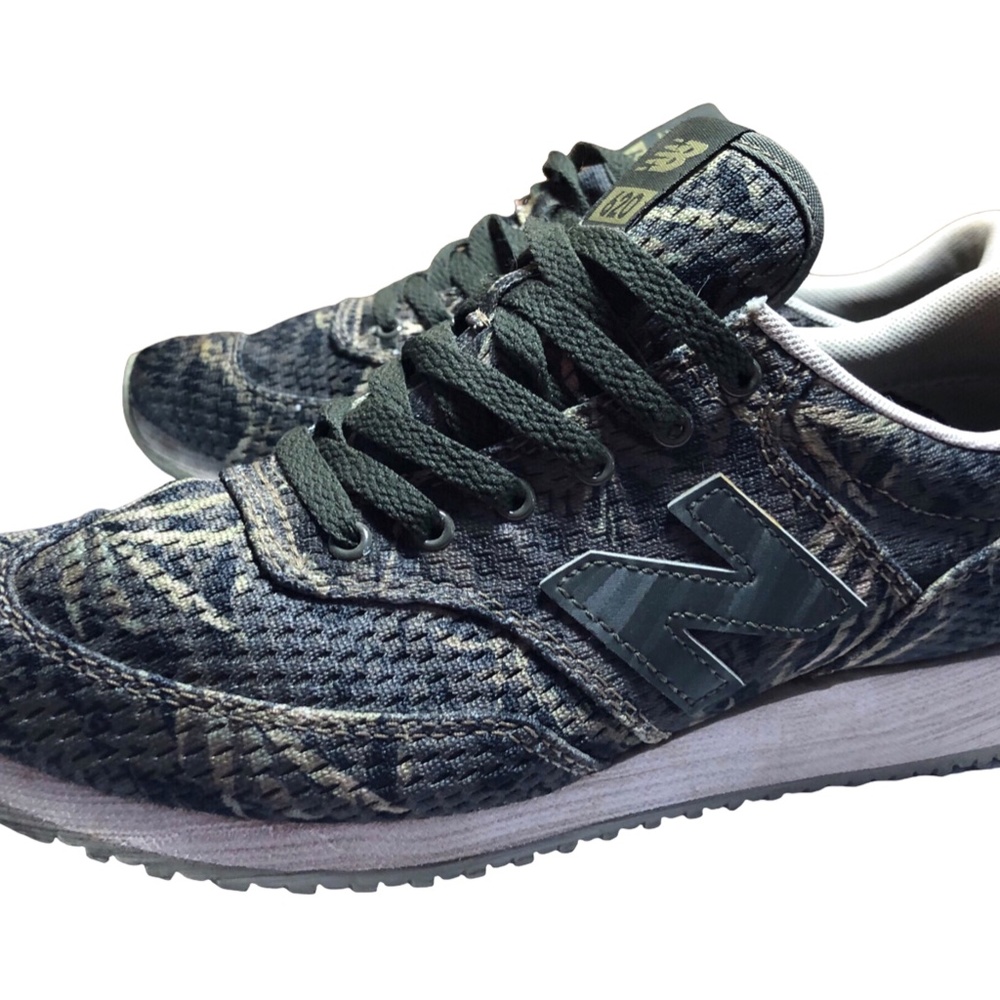 New Balance 620 Sneakers in Custom Tropical Print Camouflage